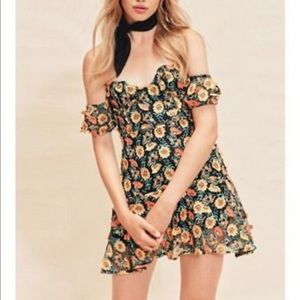 For love and lemon strapless dress